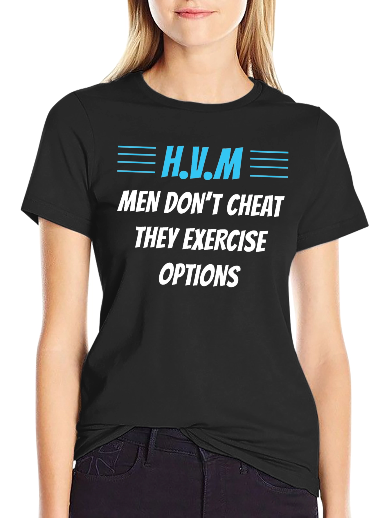 H.V.M Men Dont Cheat T-Shirt