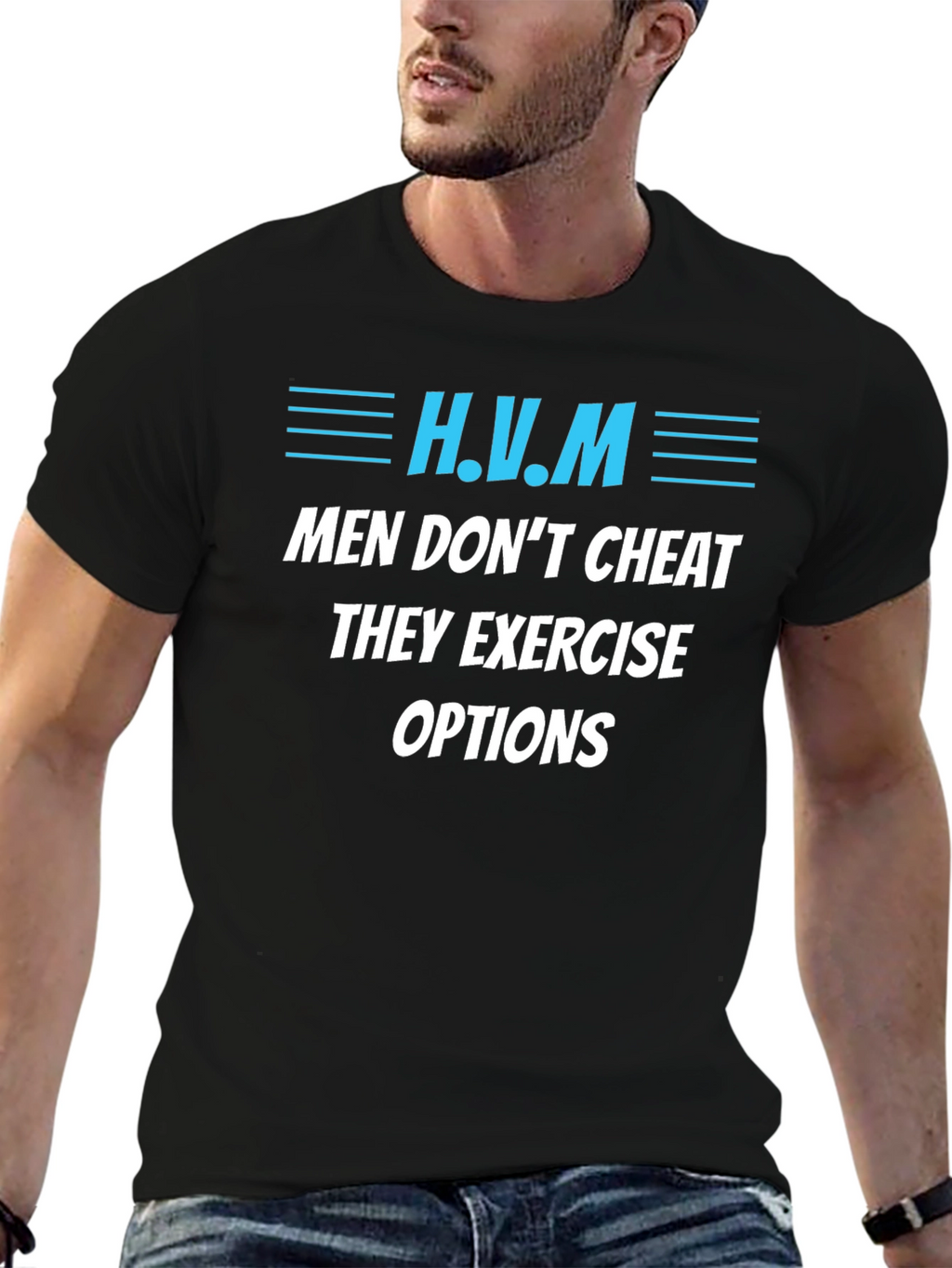 H.V.M Men Dont Cheat T-Shirt