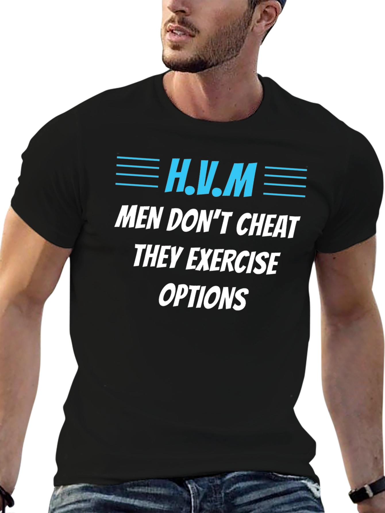 H.V.M Men Dont Cheat T-Shirt