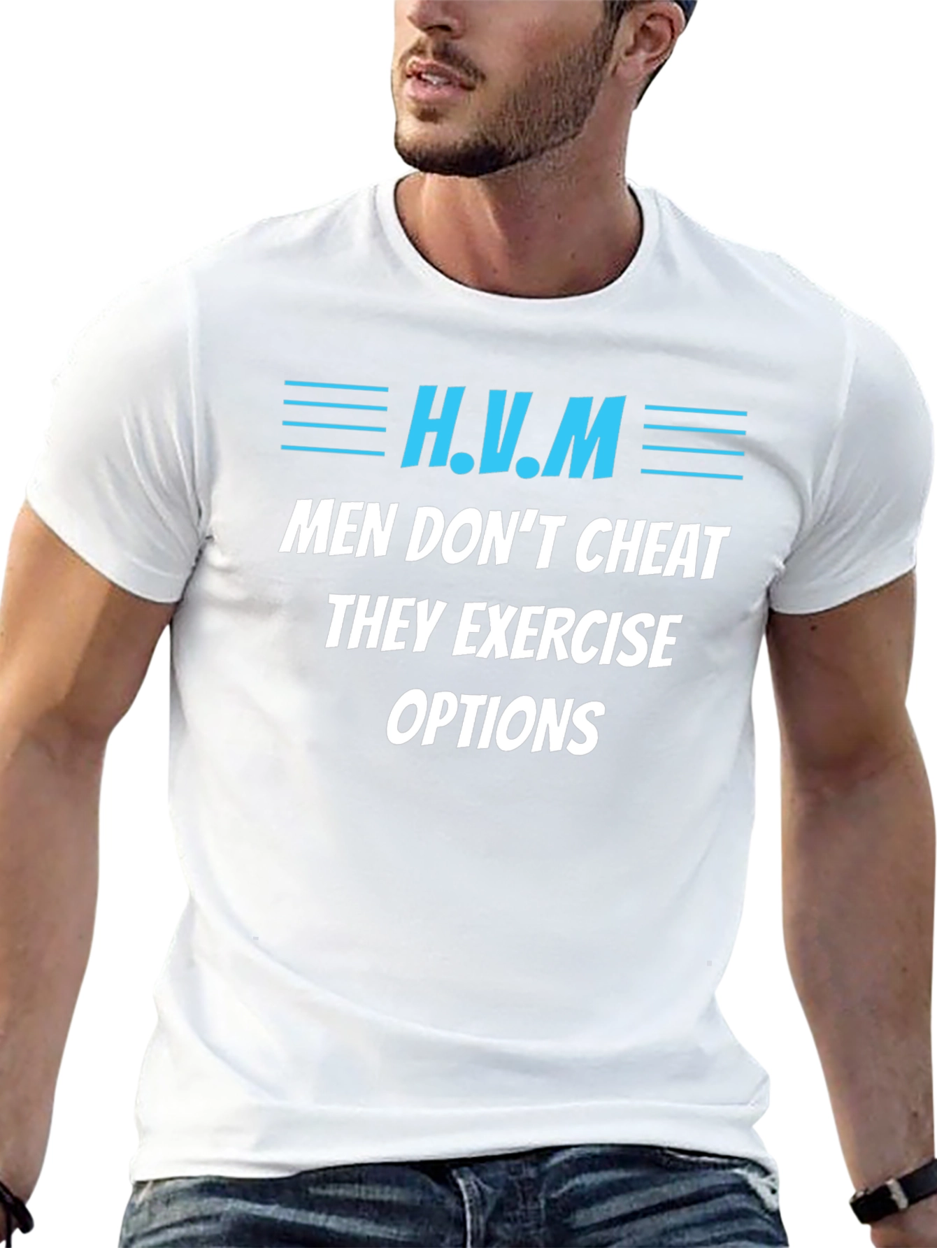 H.V.M Men Dont Cheat T-Shirt