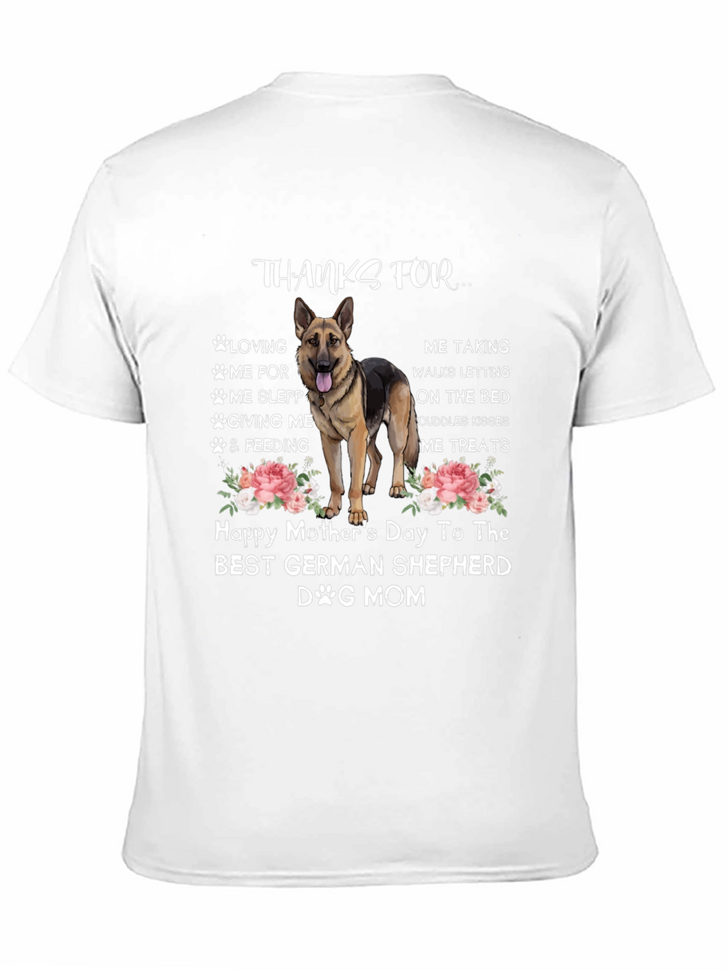 German Shepherd Dog Mom T-Shirt