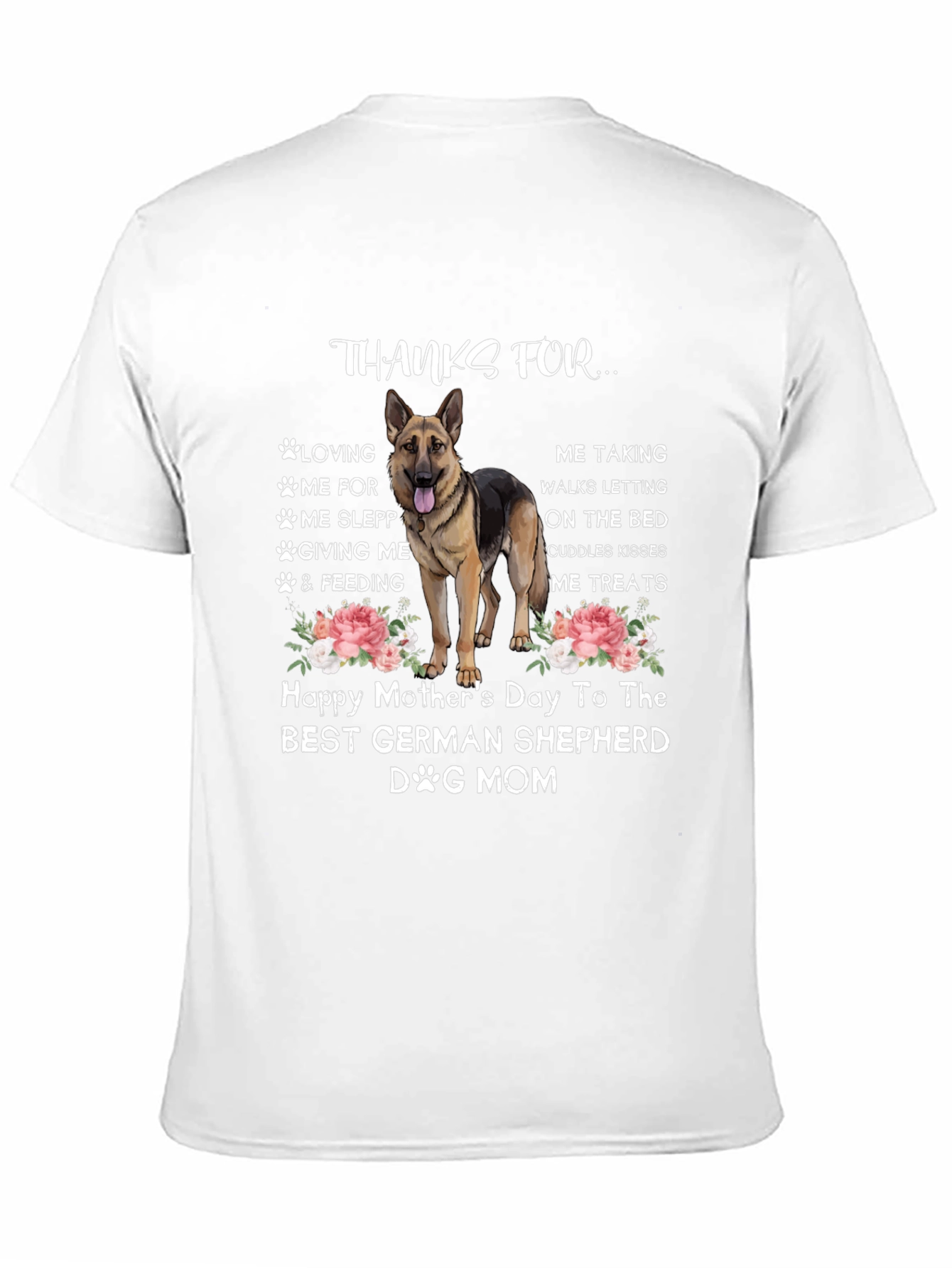 German Shepherd Dog Mom T-Shirt