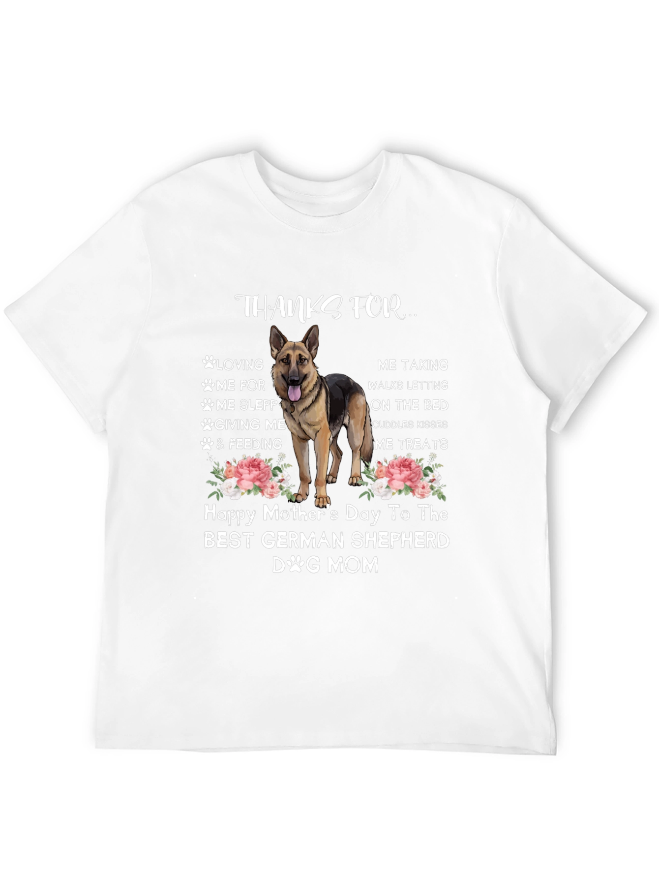 German Shepherd Dog Mom T-Shirt