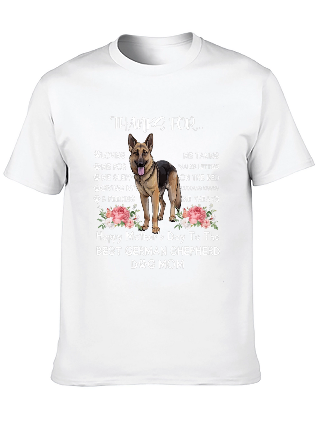 German Shepherd Dog Mom T-Shirt