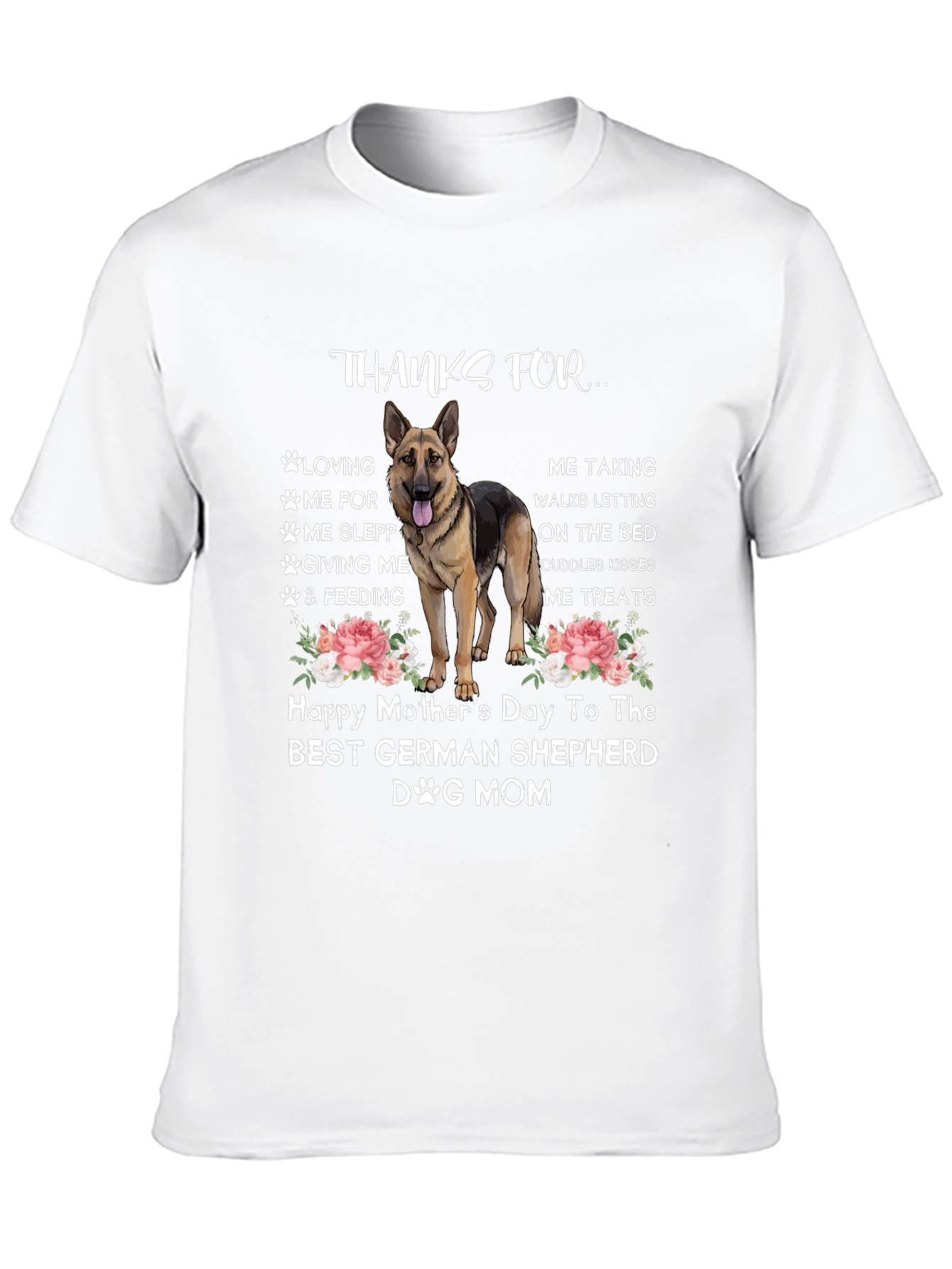 German Shepherd Dog Mom T-Shirt