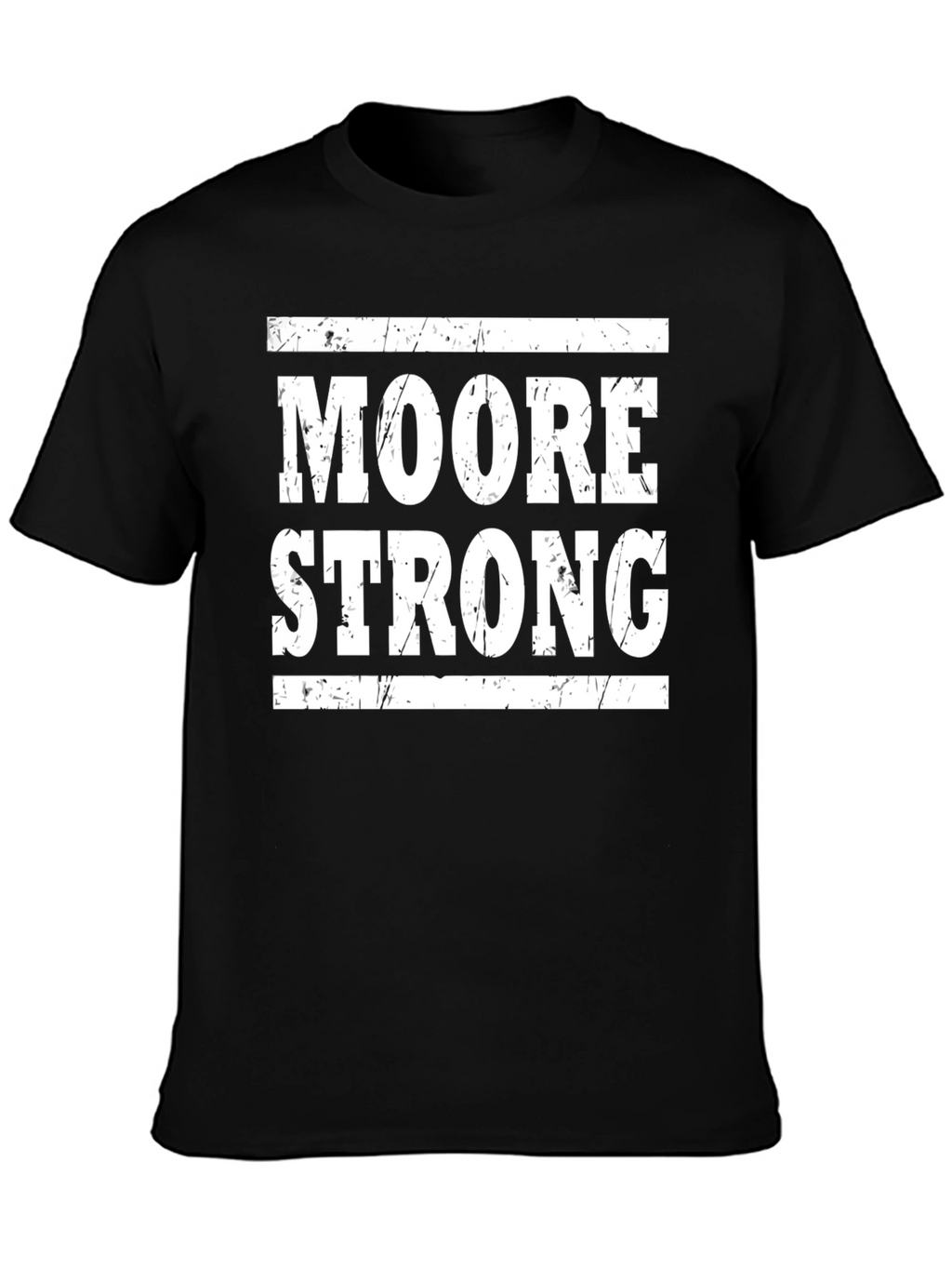 Moore Strong Black Graphic T-Shirt