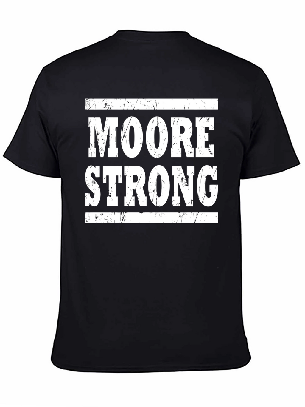 Moore Strong Black Graphic T-Shirt