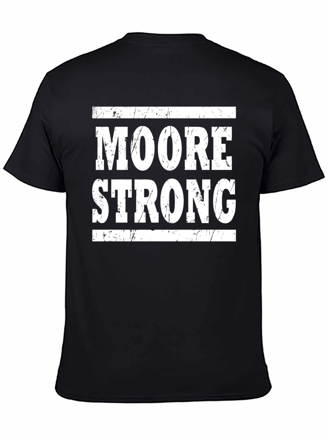 Moore Strong Black Graphic T-Shirt