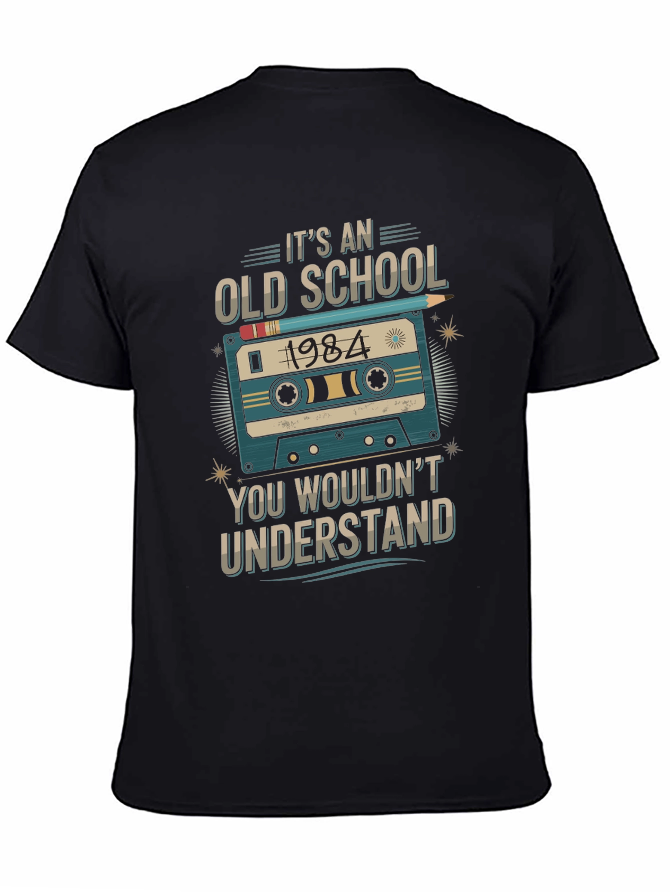 Vintage 1984 Cassette Tape T-Shirt