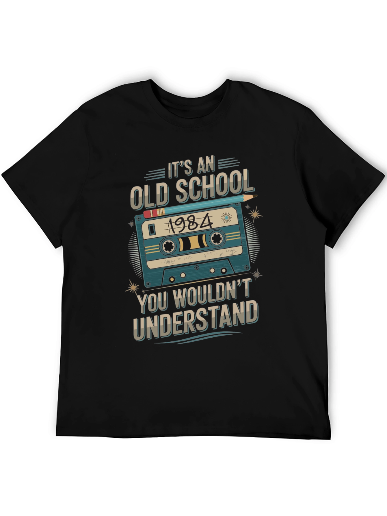 Vintage 1984 Cassette Tape T-Shirt