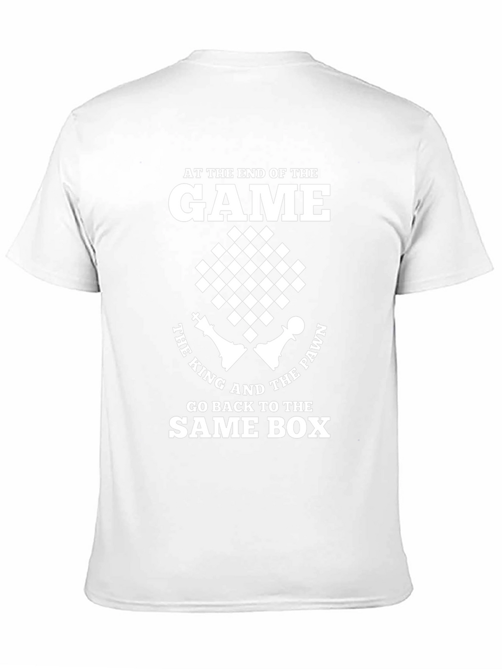 Chess Game T-Shirt: King and Pawn