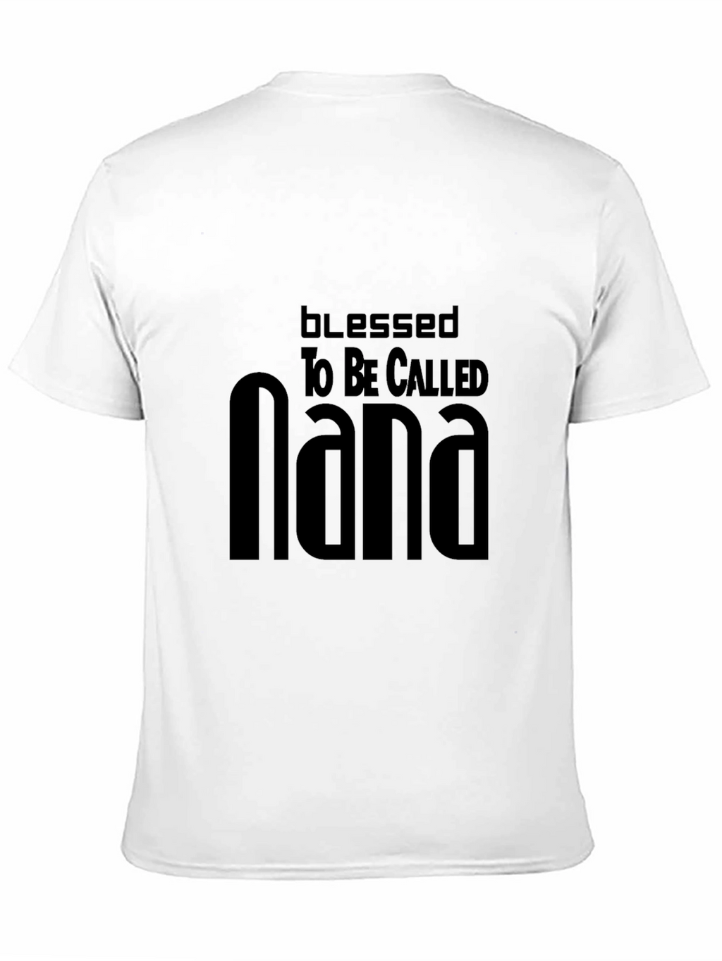 Blessed Nana Black Tee