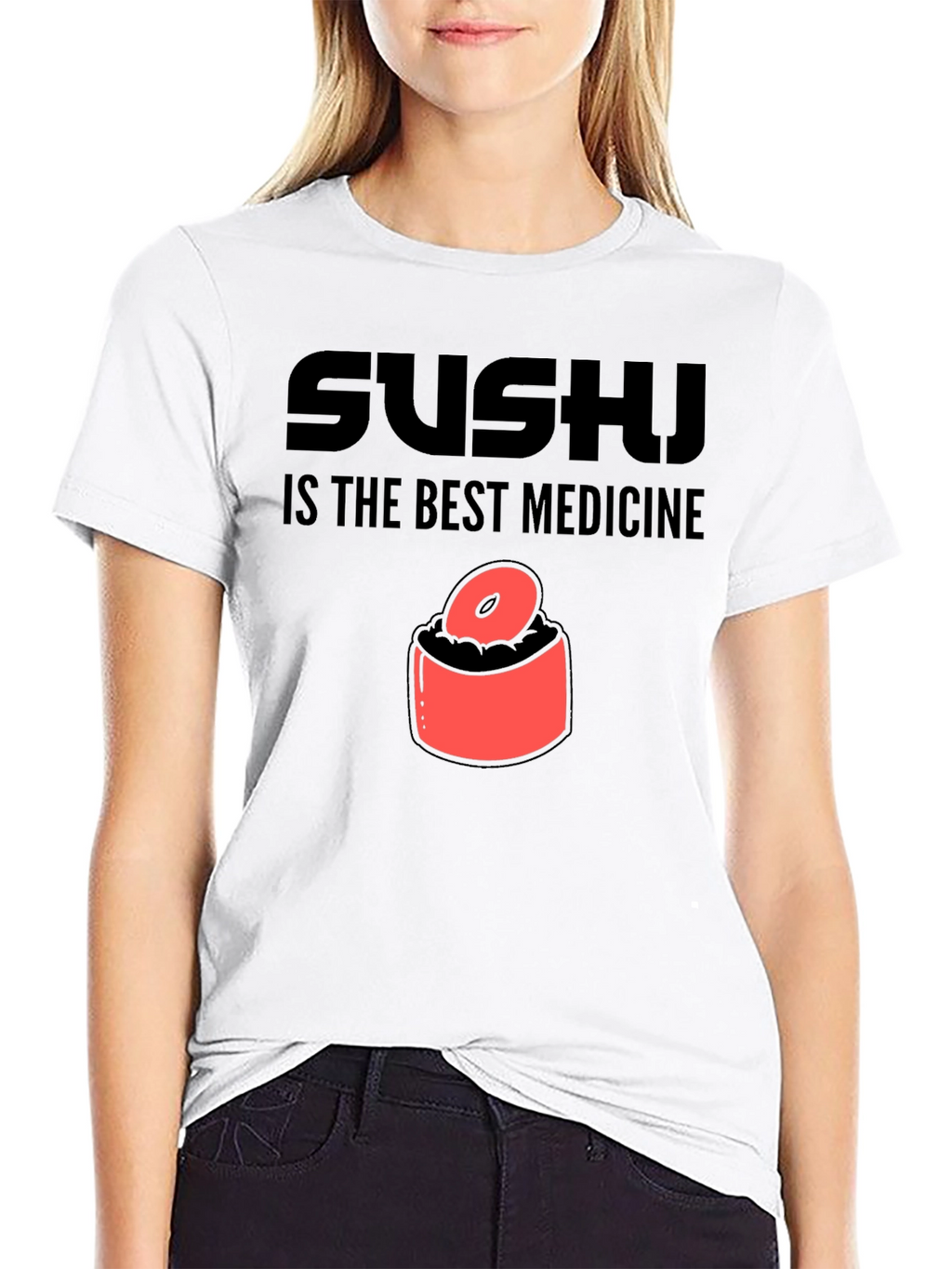 Sushi is the Best Medicine Graphic Tee