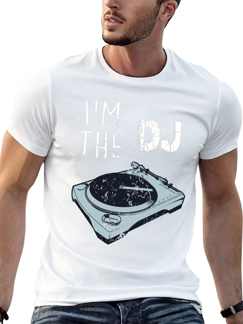 Im The DJ T-Shirt | Turntable Graphic Tee