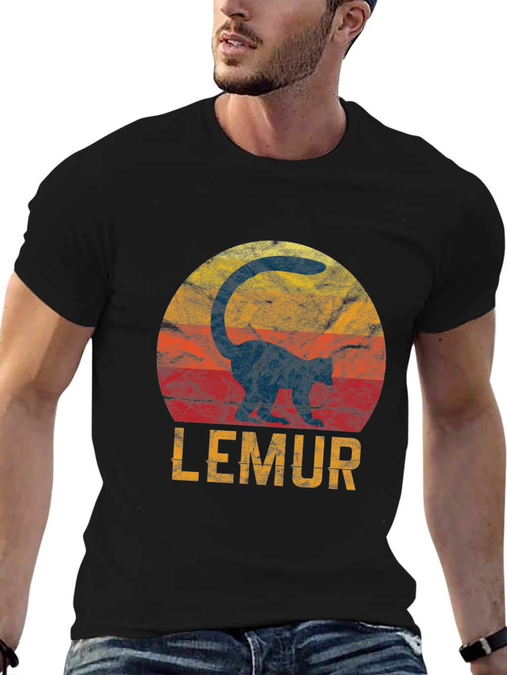 Retro Lemur T-Shirt