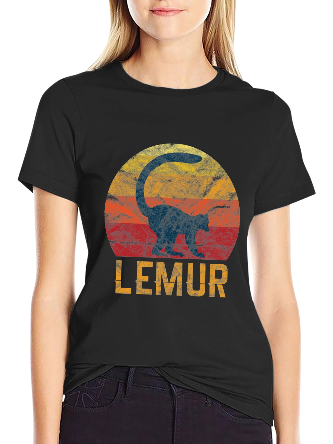Retro Lemur T-Shirt