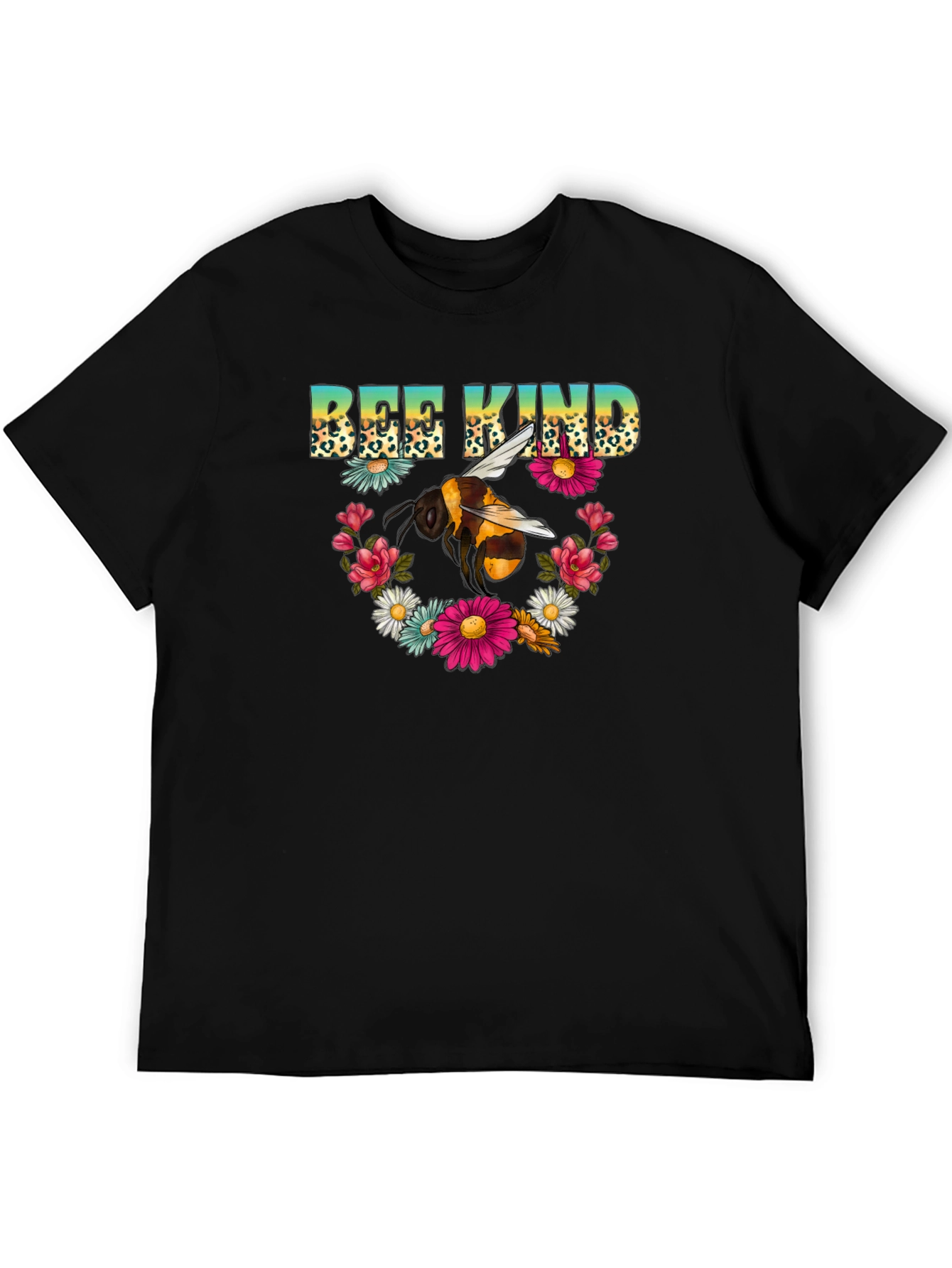 Bee Kind Floral T-Shirt - Graphic Tee
