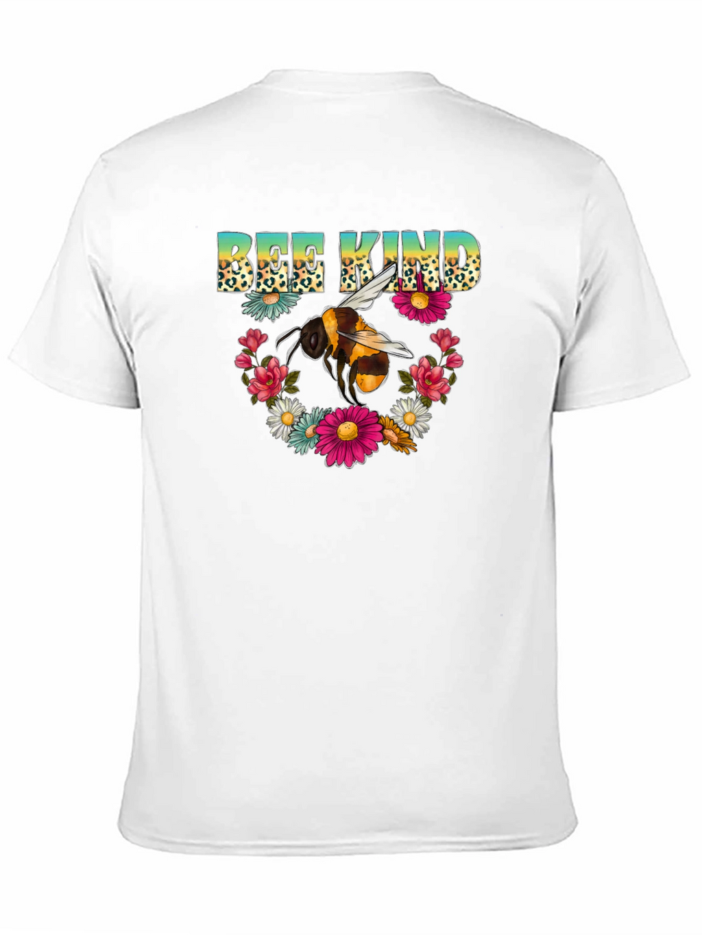 Bee Kind Floral T-Shirt - Graphic Tee