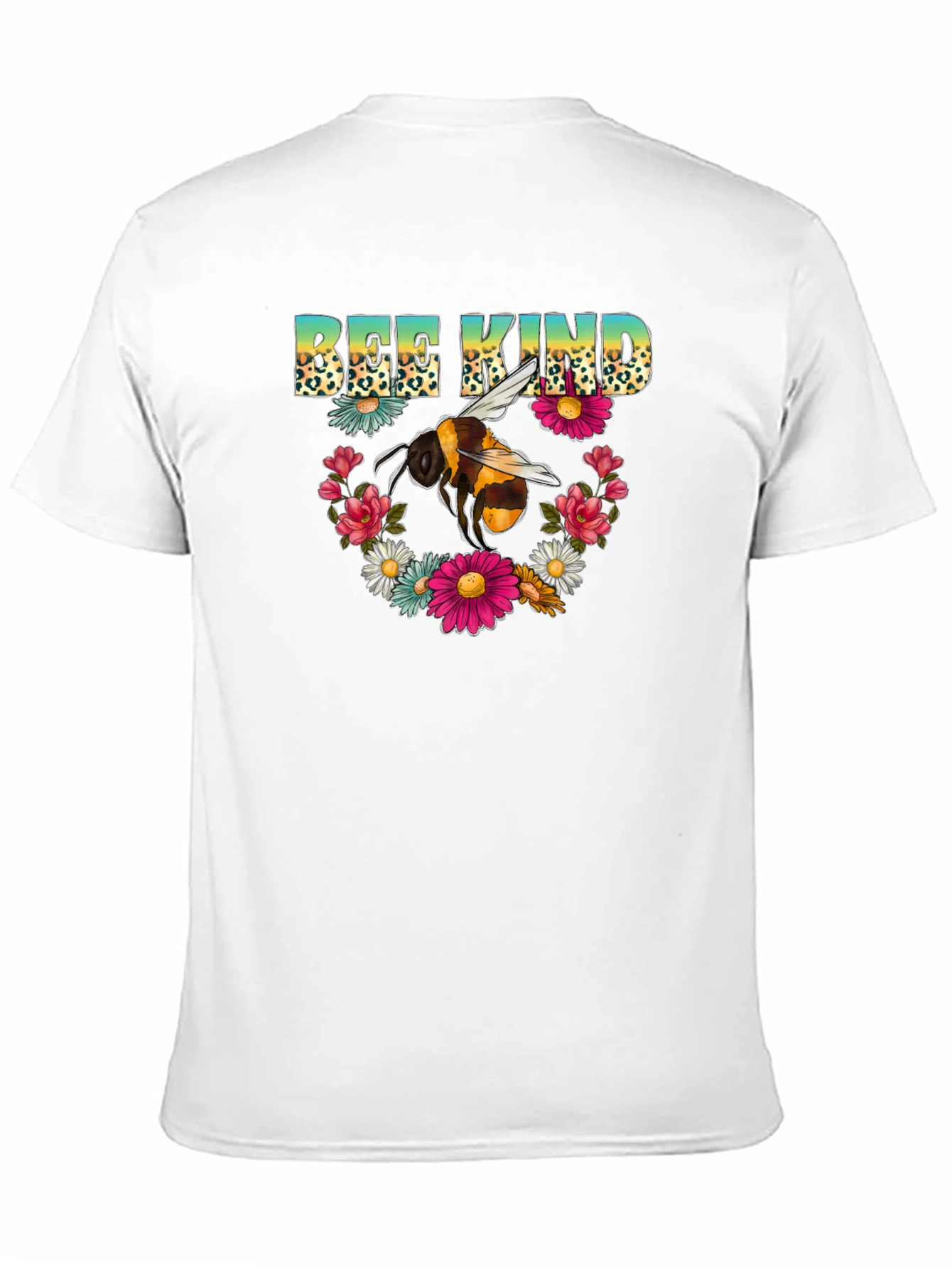 Bee Kind Floral T-Shirt - Graphic Tee