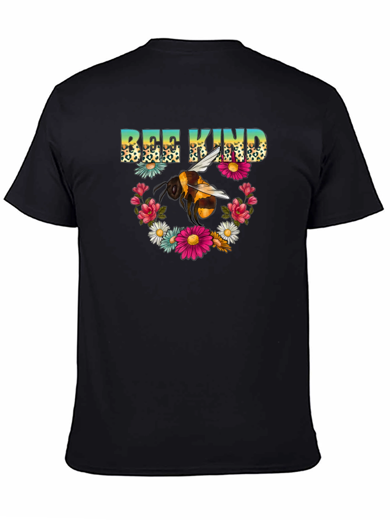Bee Kind Floral T-Shirt - Graphic Tee