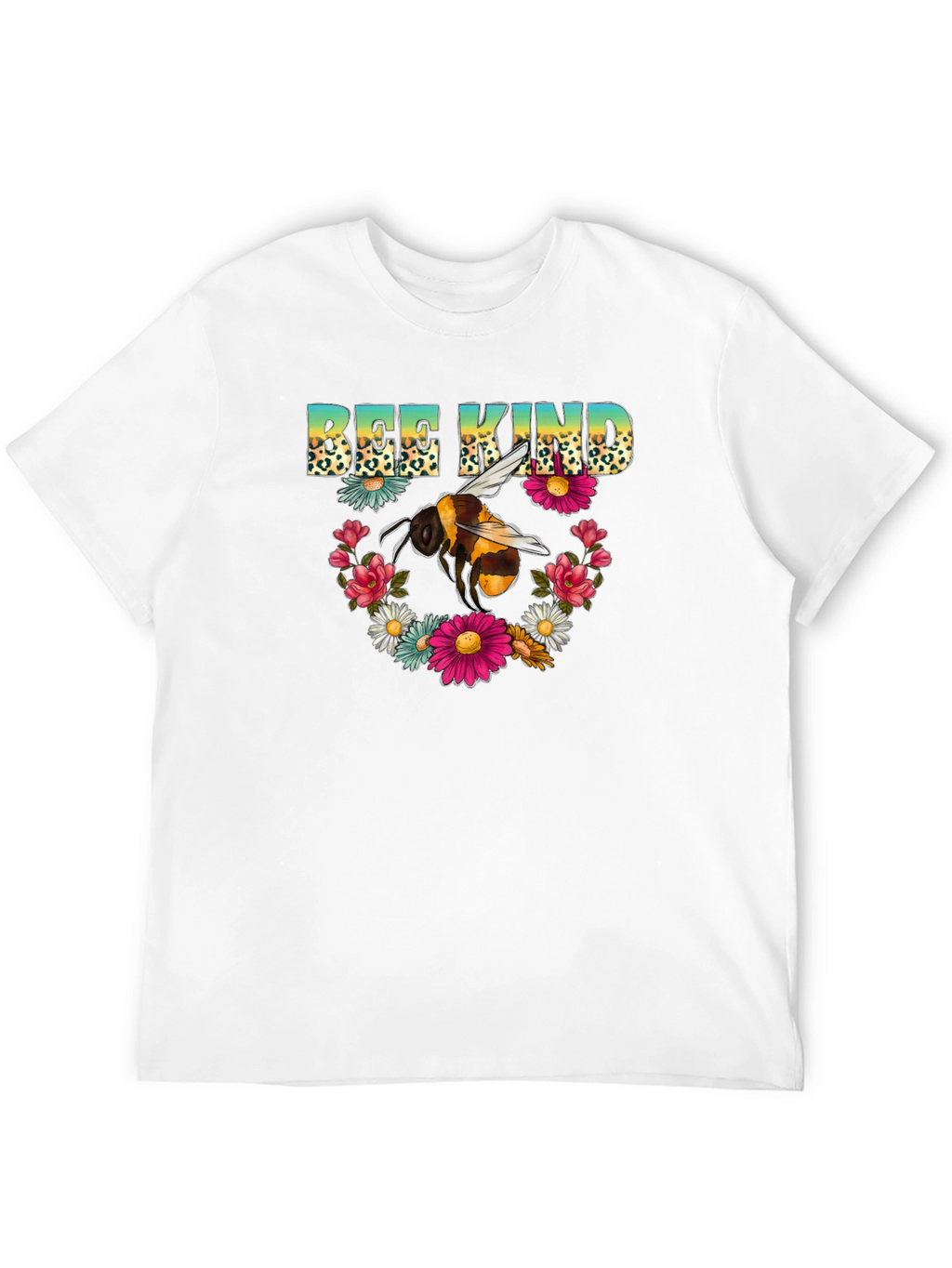 Bee Kind Floral T-Shirt - Graphic Tee