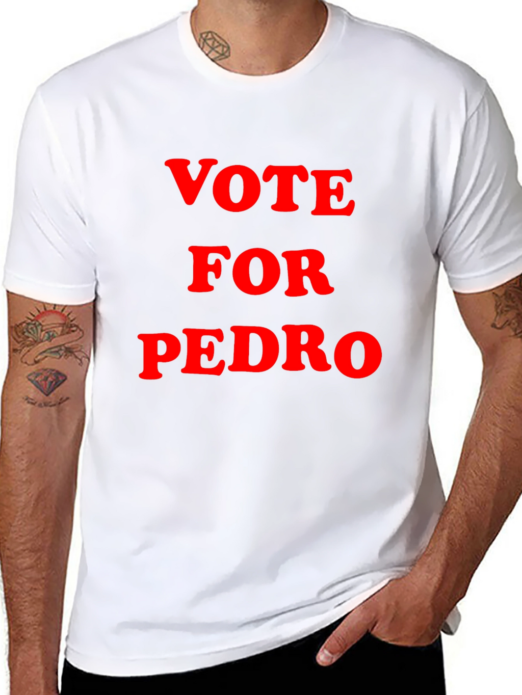 Vote For Pedro Graphic T-Shirt