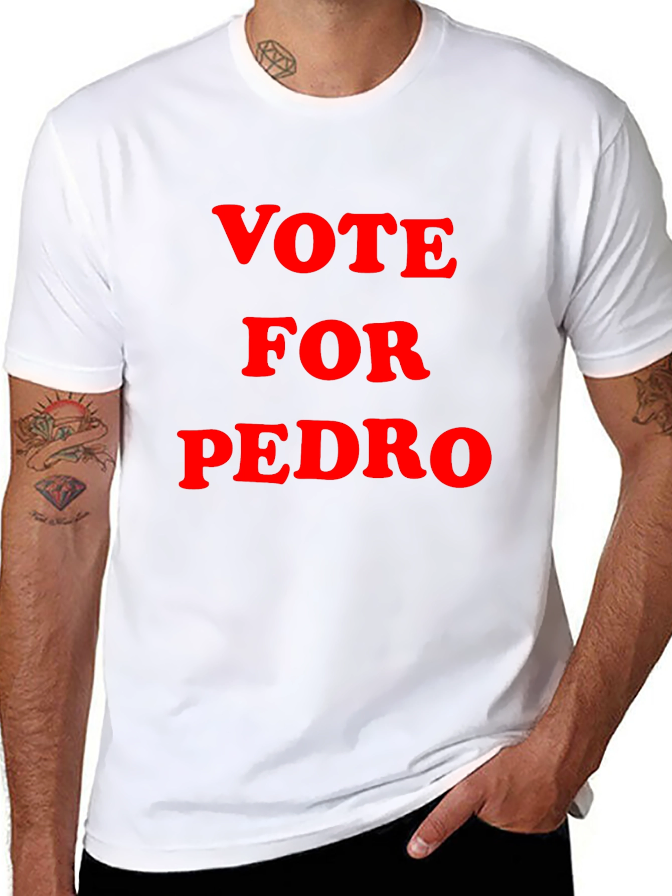 Vote For Pedro Graphic T-Shirt