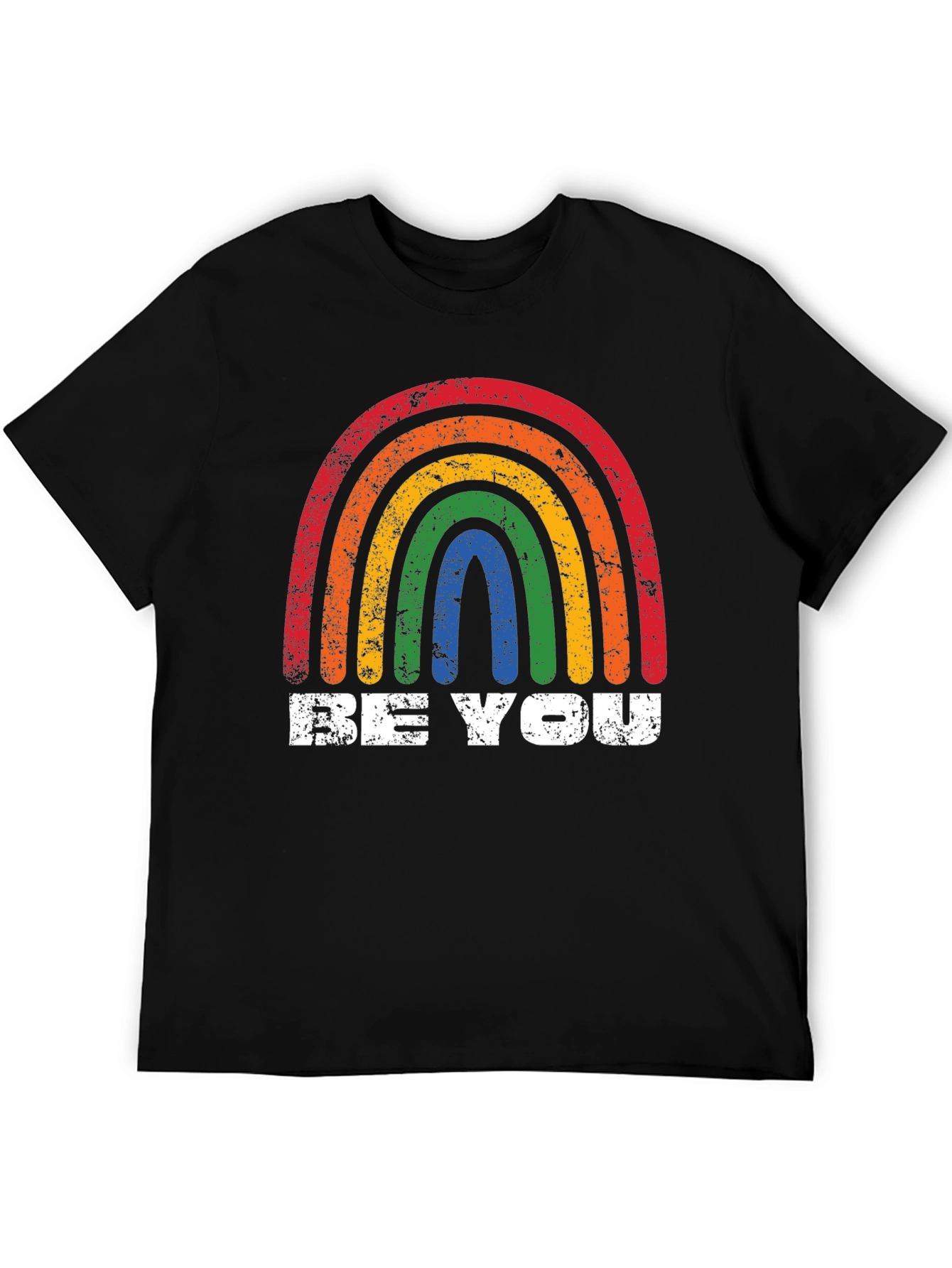 Retro Rainbow Graphic Tee - Be You