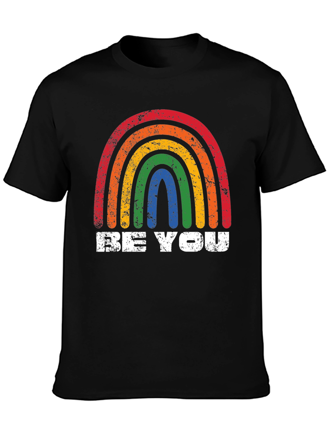 Retro Rainbow Graphic Tee - Be You