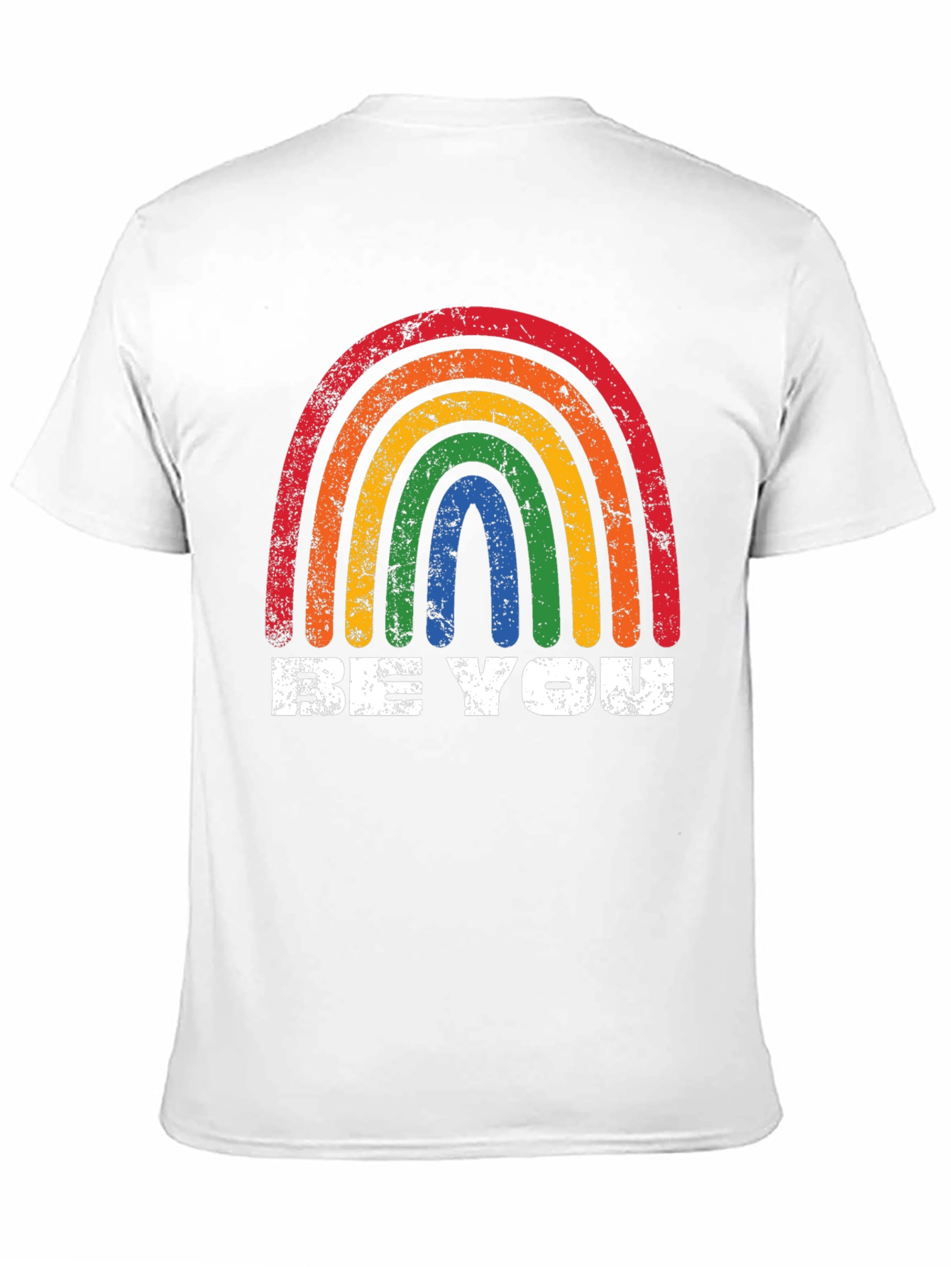 Retro Rainbow Graphic Tee - Be You