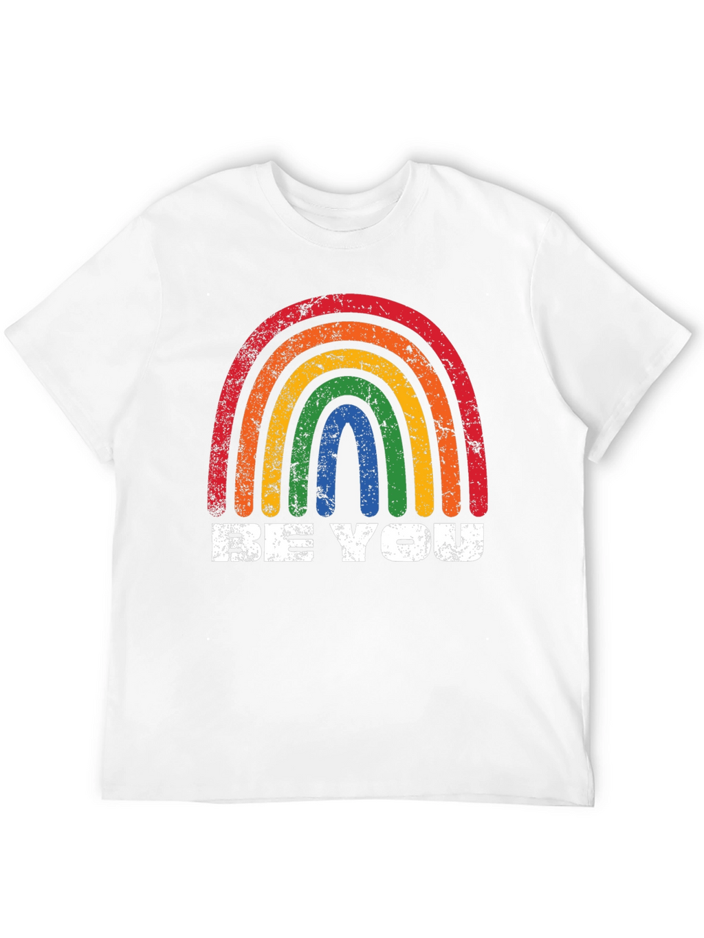 Retro Rainbow Graphic Tee - Be You