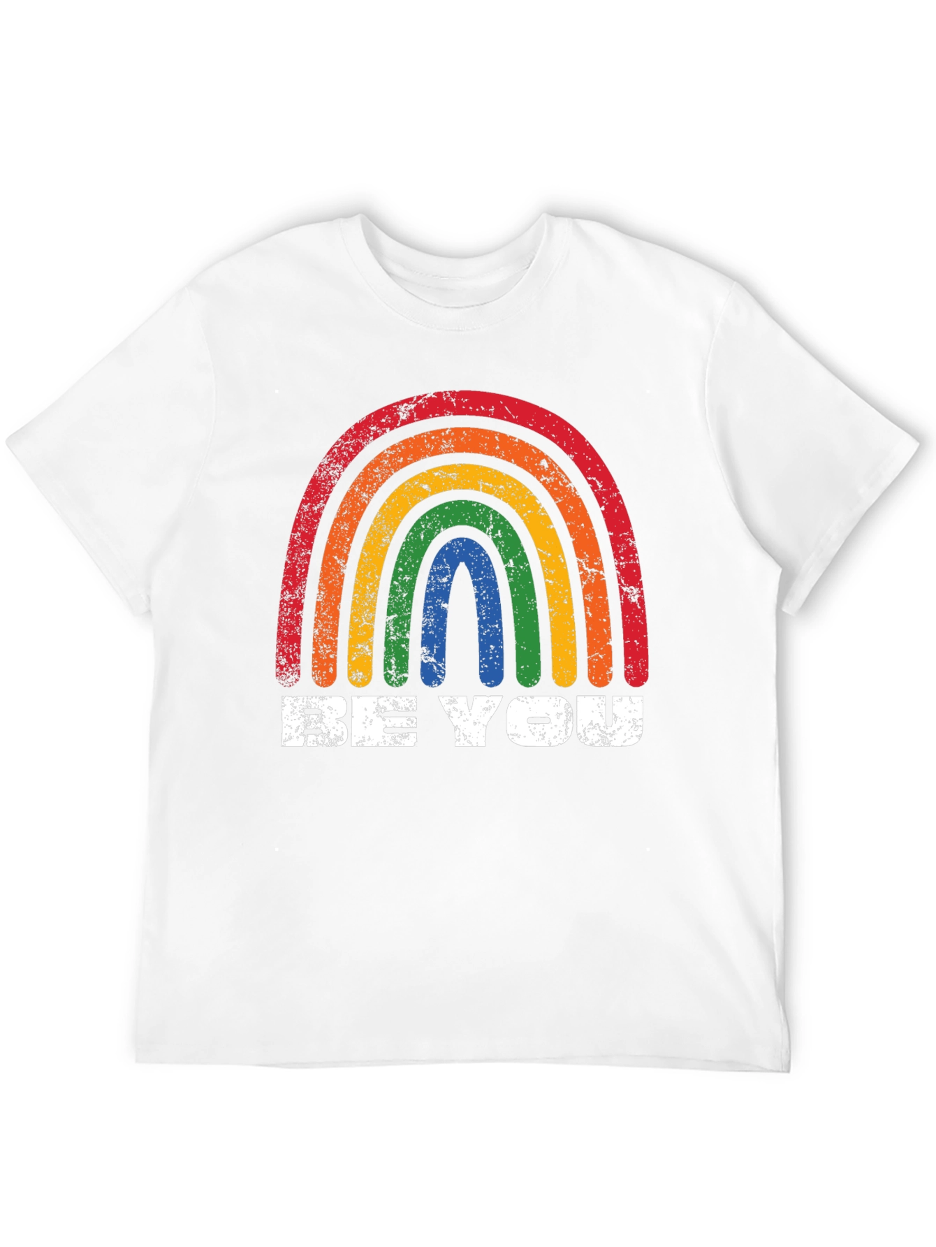 Retro Rainbow Graphic Tee - Be You