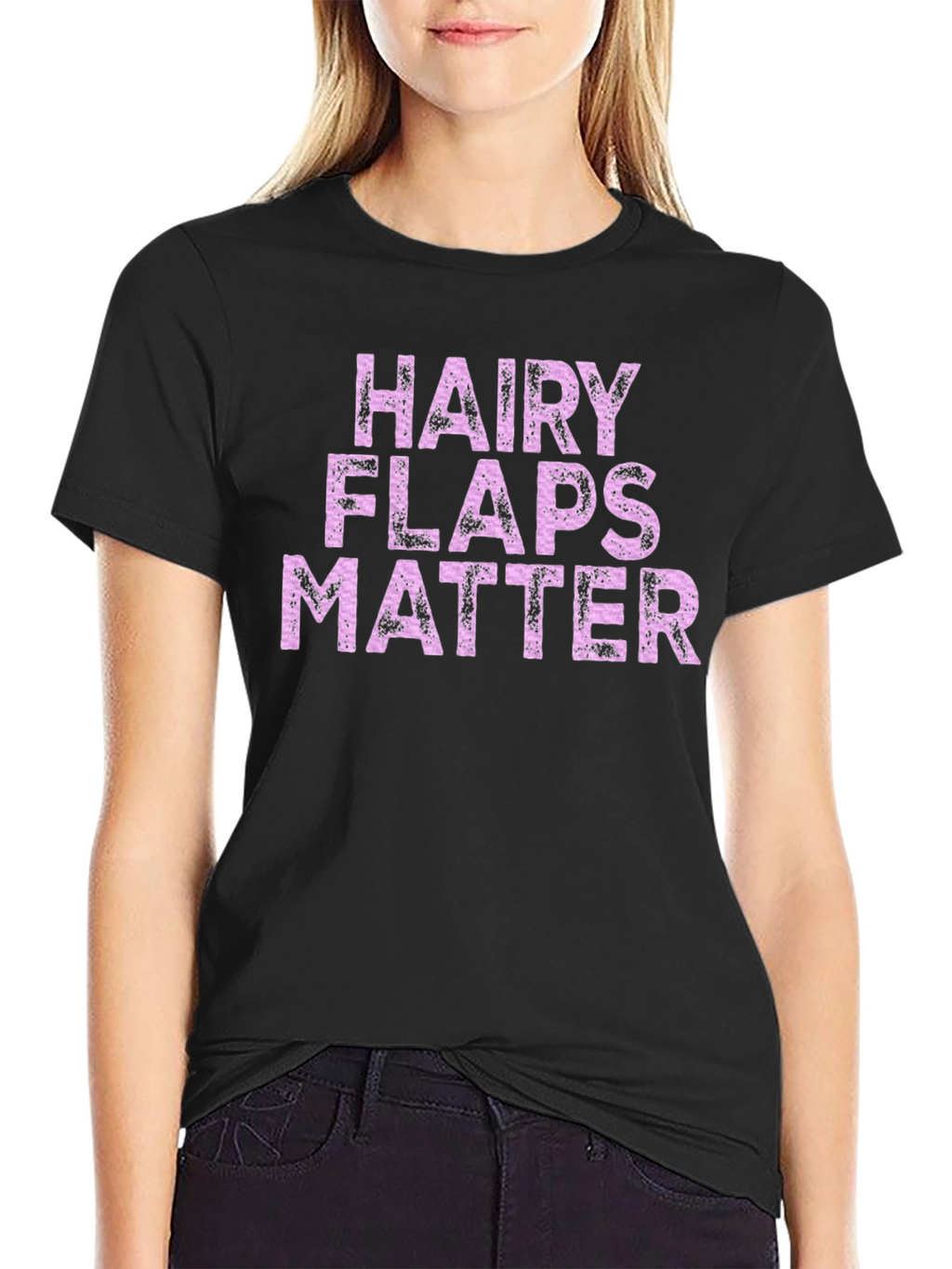 Hairy Flaps Matter T-Shirt Funny Novelty Tee