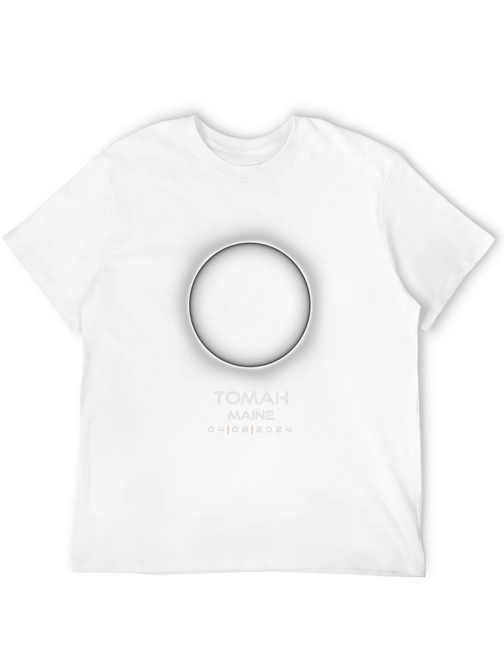 Total Solar Eclipse Tomah Maine T-Shirt