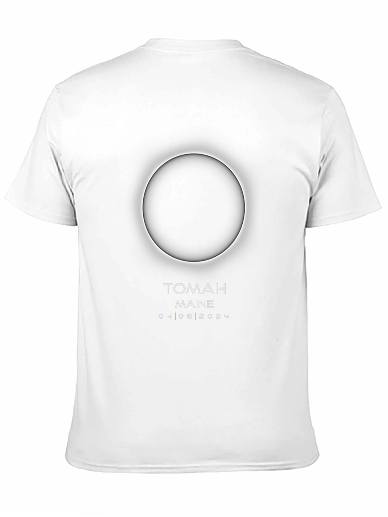 Total Solar Eclipse Tomah Maine T-Shirt