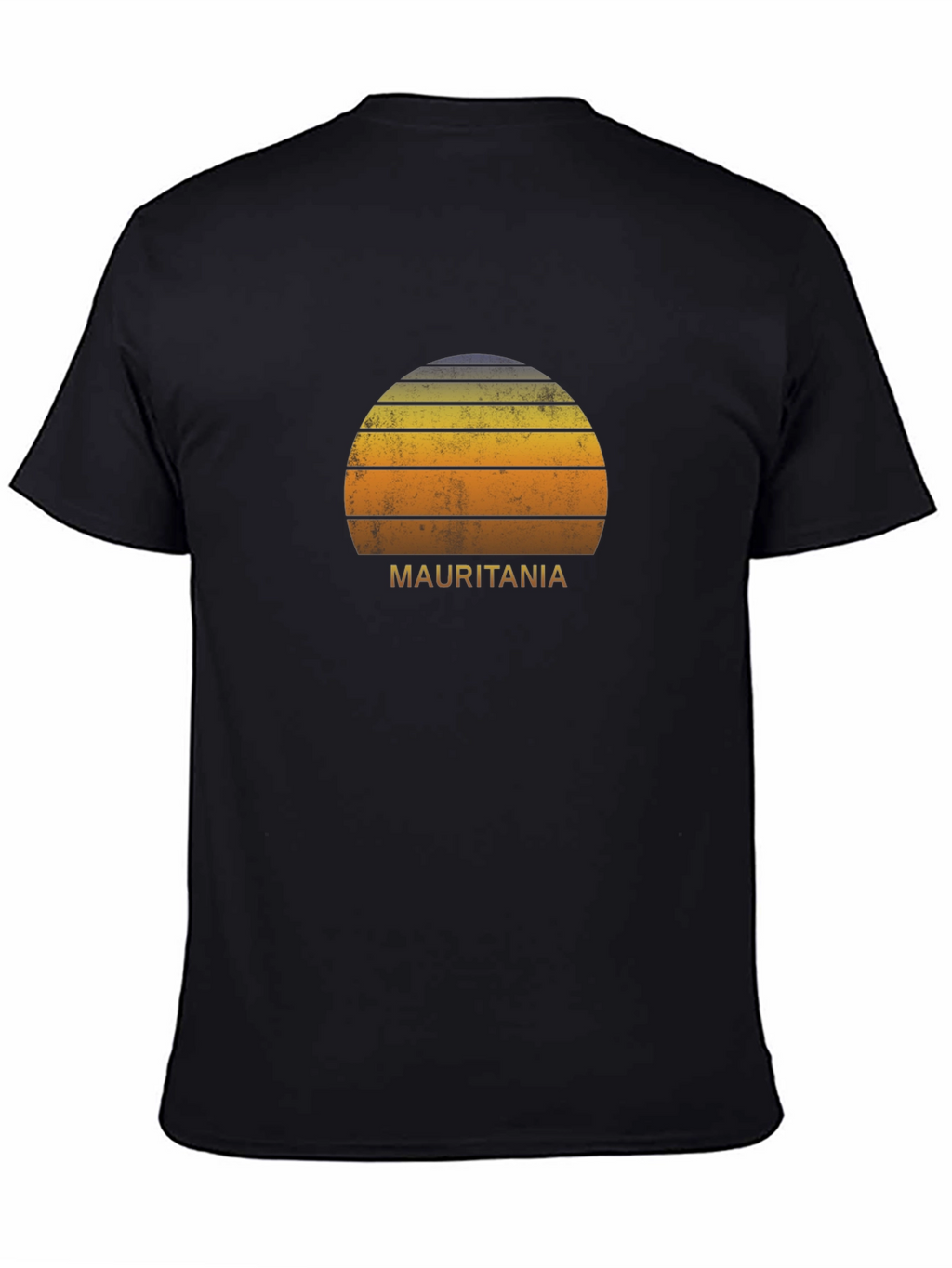 Mauritania Sunset Graphic T-Shirt