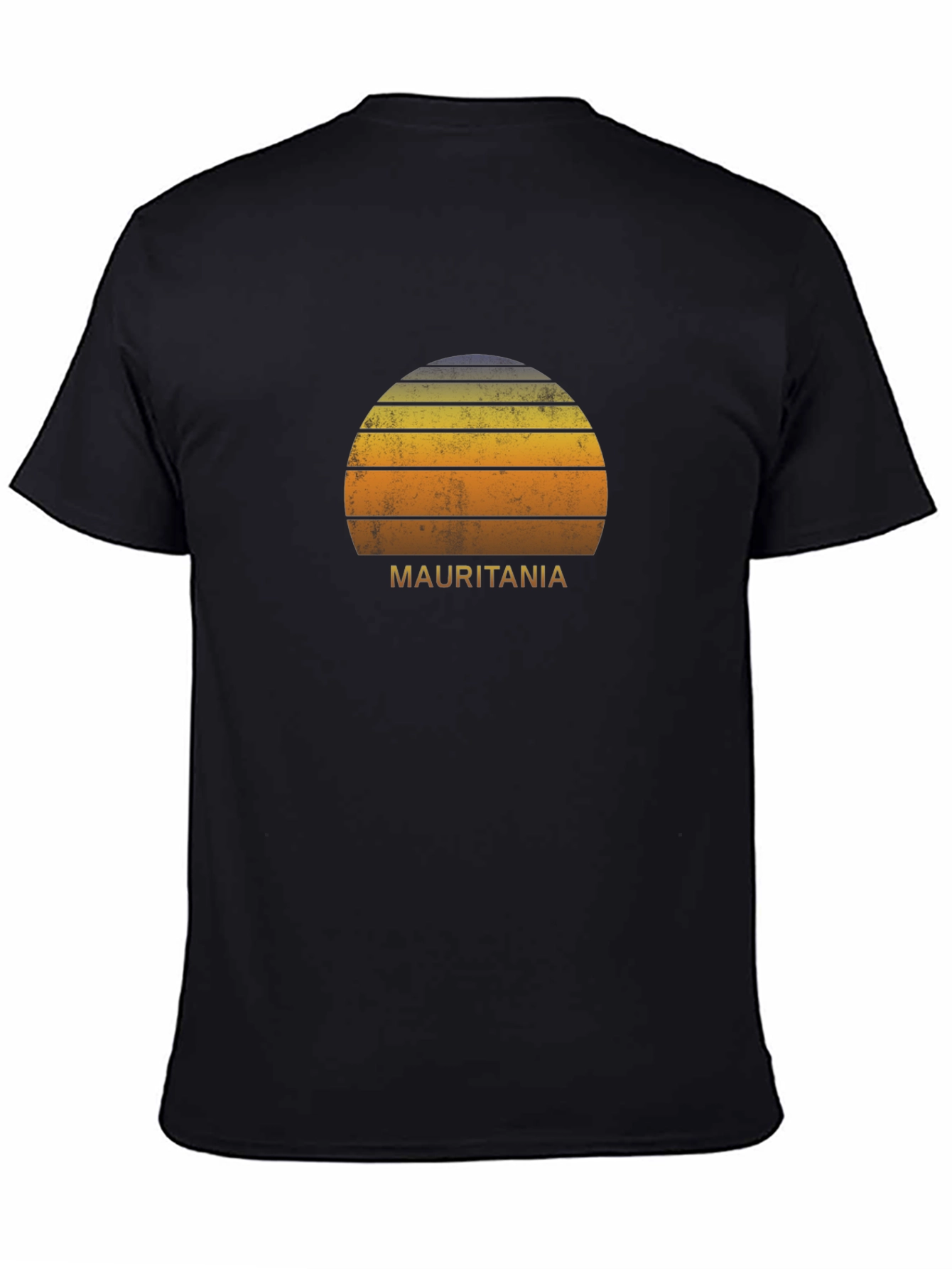 Mauritania Sunset Graphic T-Shirt