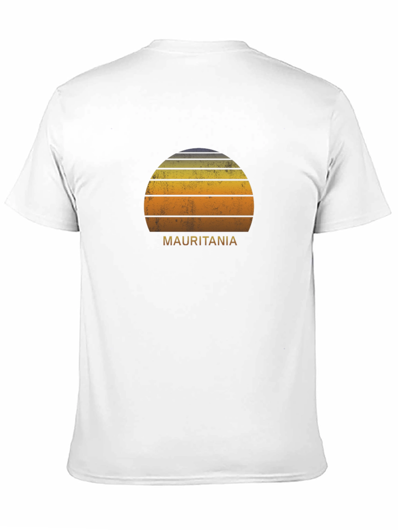Mauritania Sunset Graphic T-Shirt