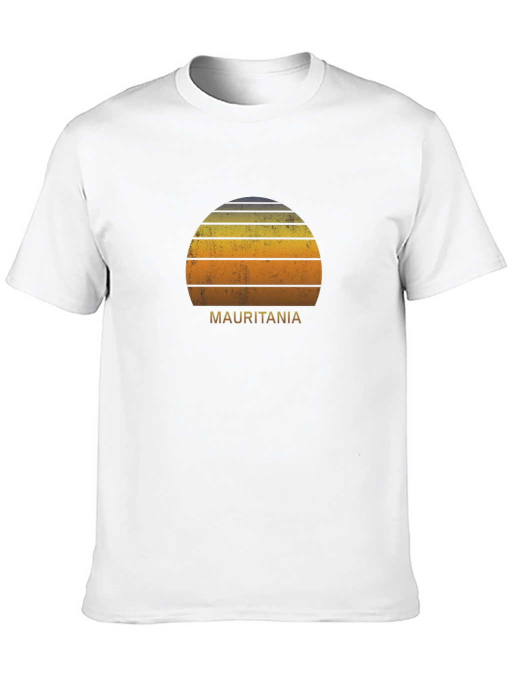 Mauritania Sunset Graphic T-Shirt