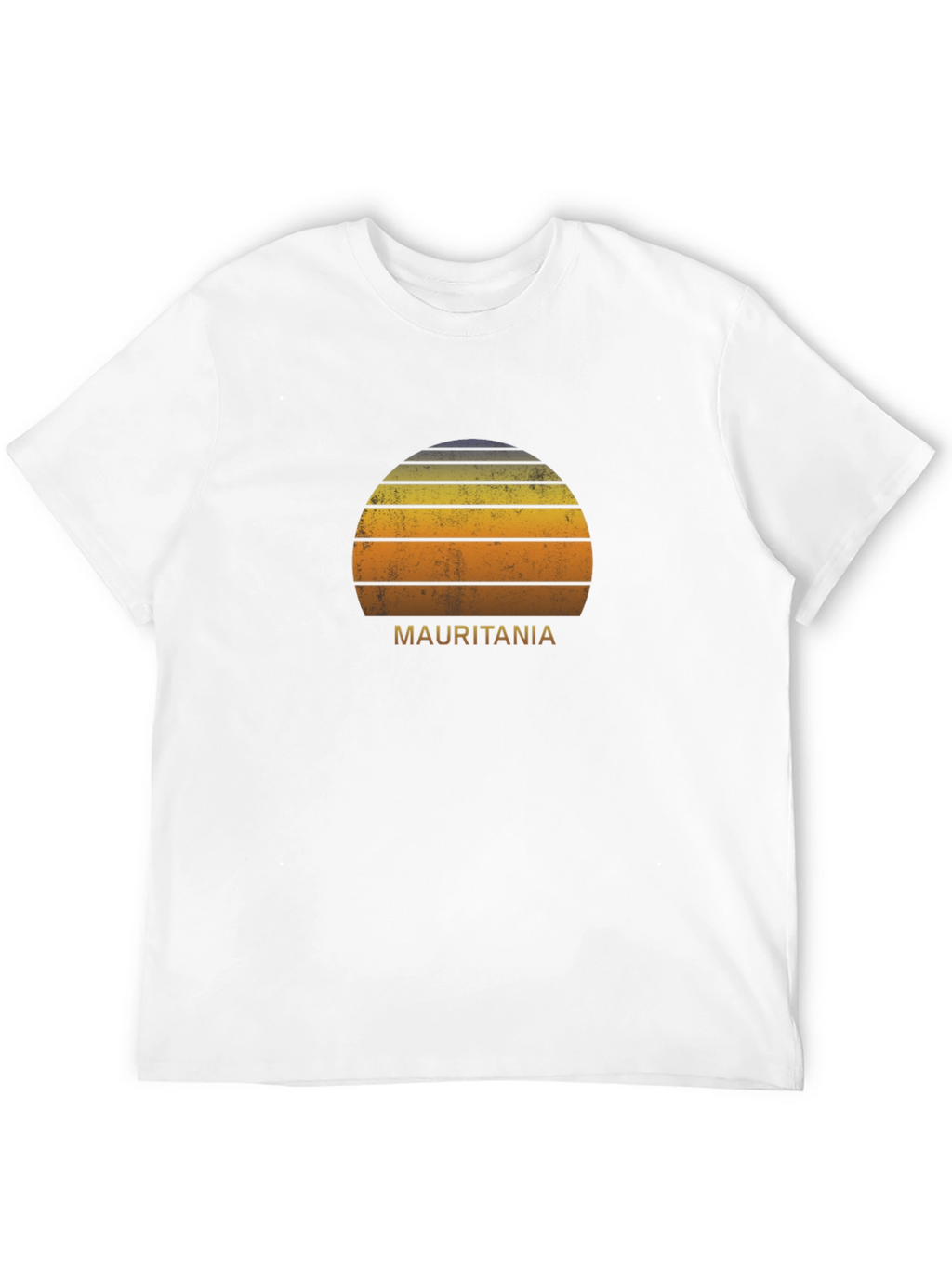 Mauritania Sunset Graphic T-Shirt