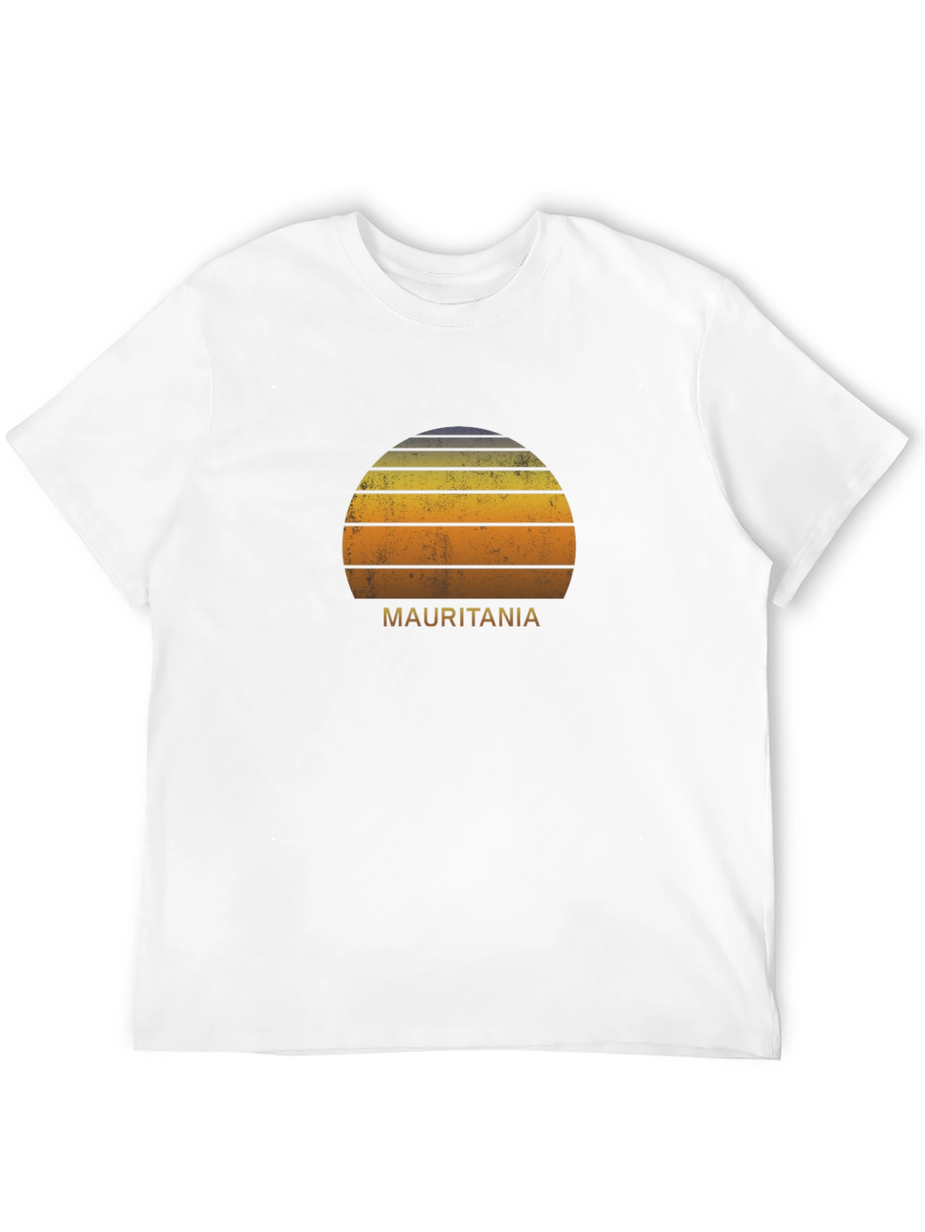 Mauritania Sunset Graphic T-Shirt