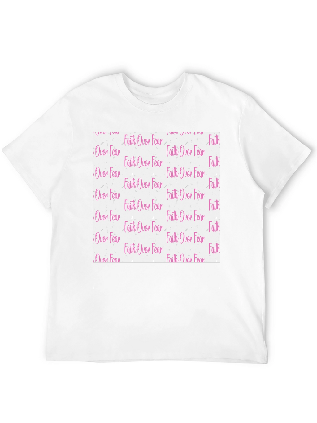 Faith Over Fear Graphic Tee - Black