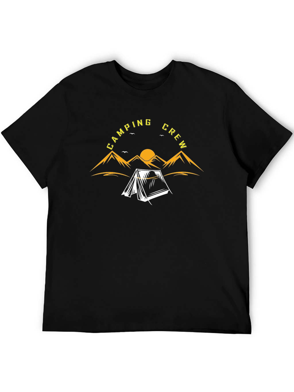 Camping Crew Graphic Tee - Adventure Awaits!