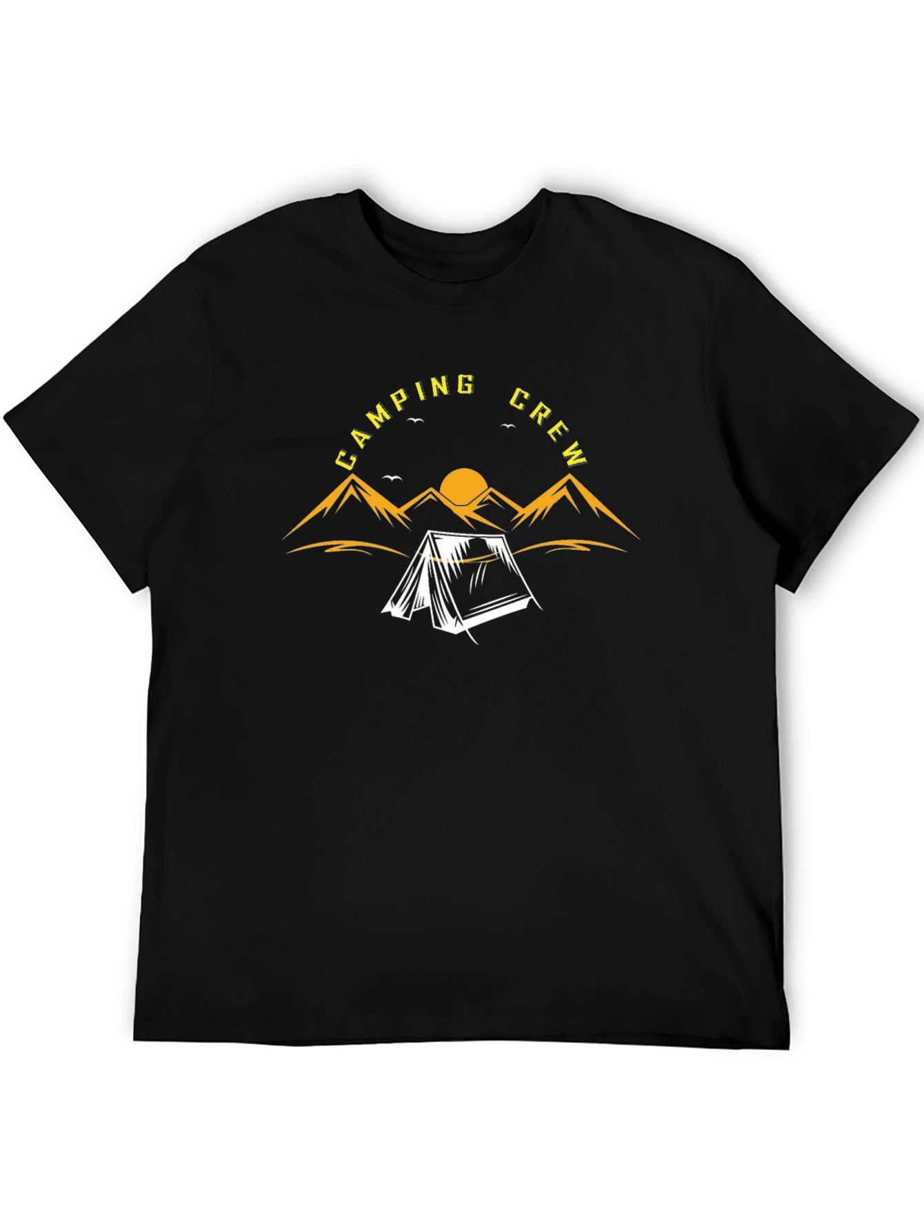 Camping Crew Graphic Tee - Adventure Awaits!