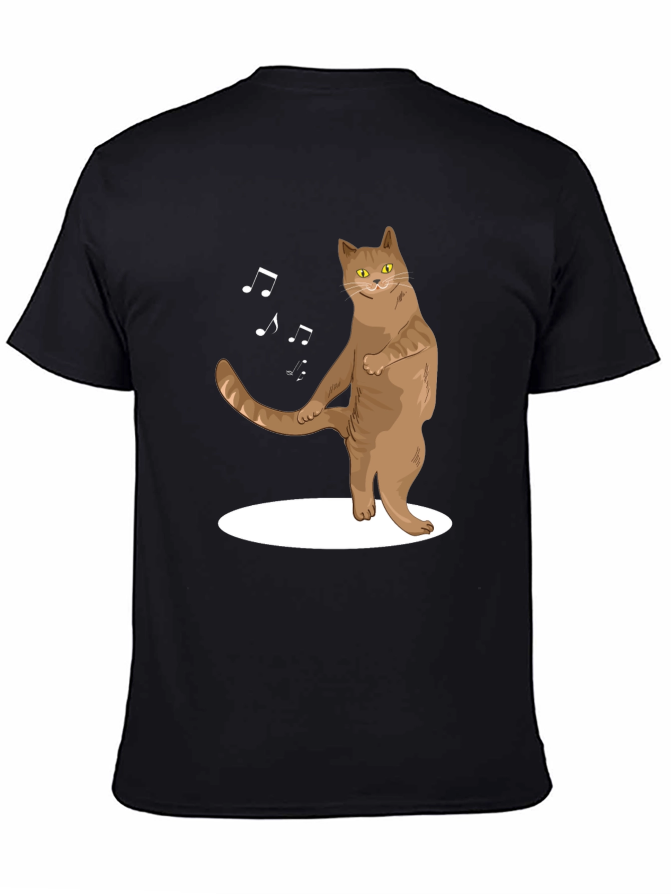 Dancing Cat T-Shirt - Funny Music Lover Tee
