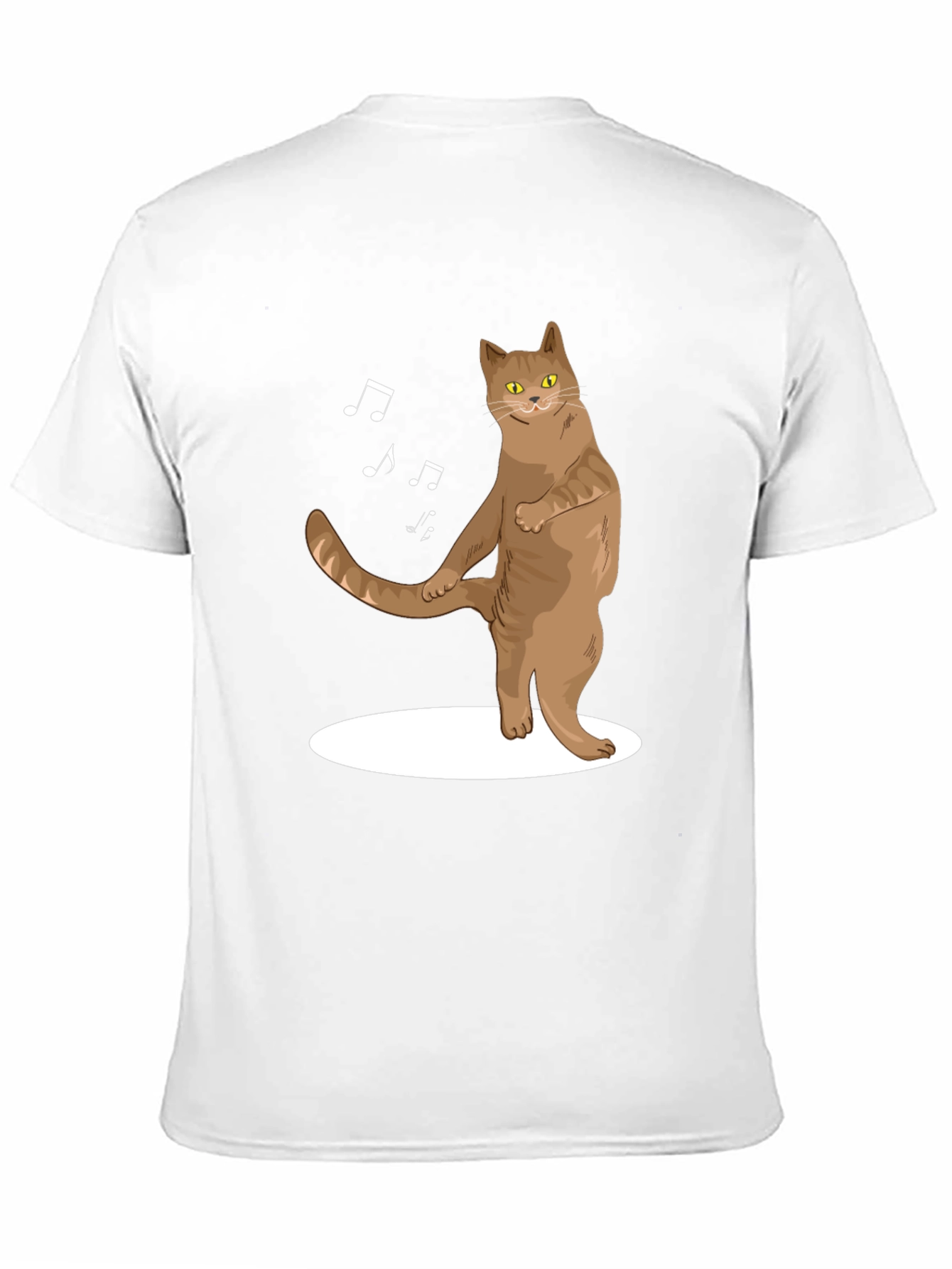 Dancing Cat T-Shirt - Funny Music Lover Tee