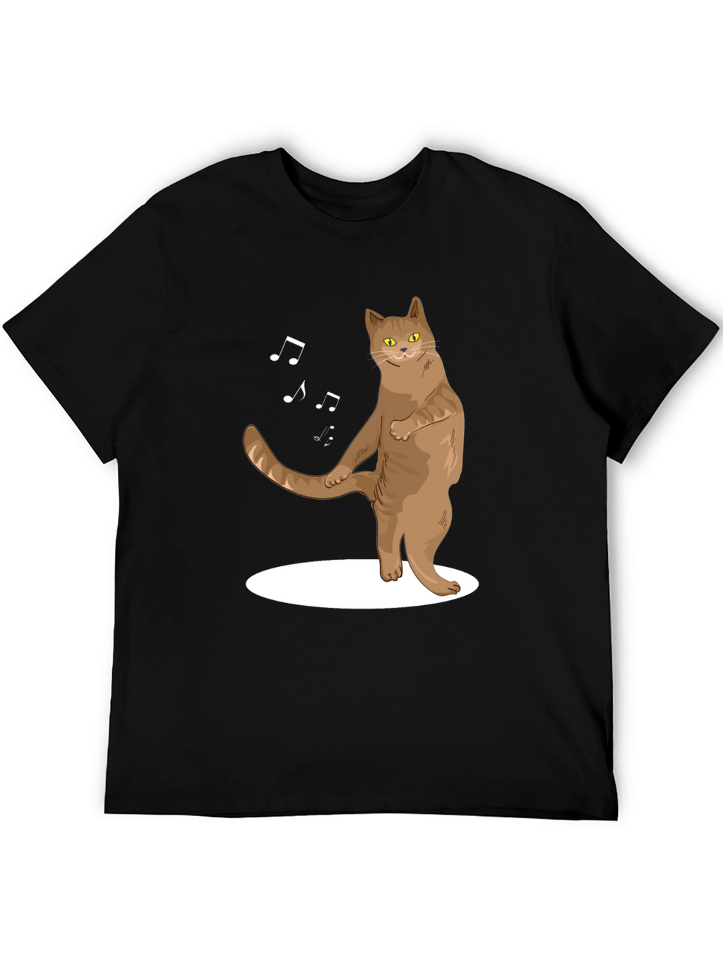 Dancing Cat T-Shirt - Funny Music Lover Tee