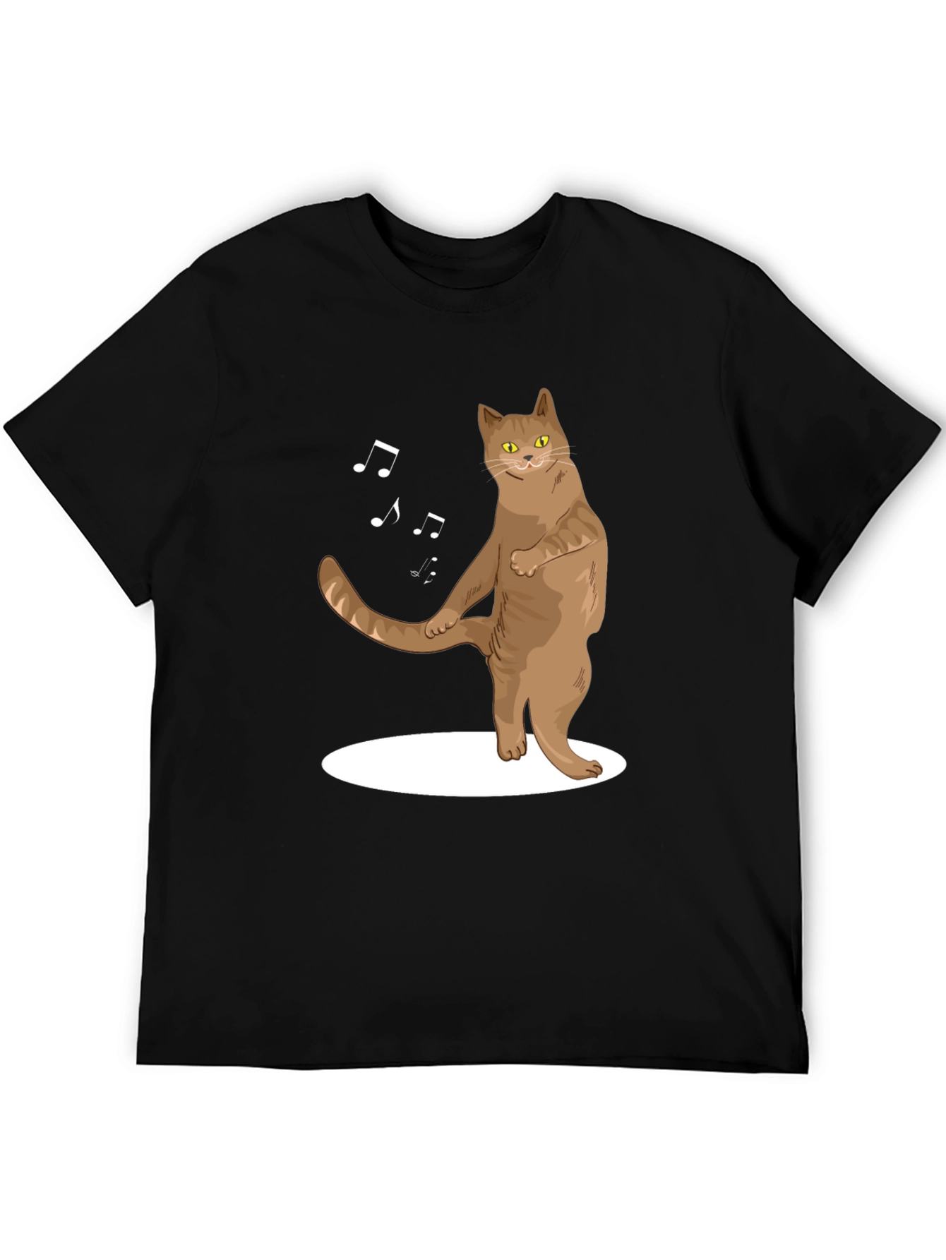Dancing Cat T-Shirt - Funny Music Lover Tee