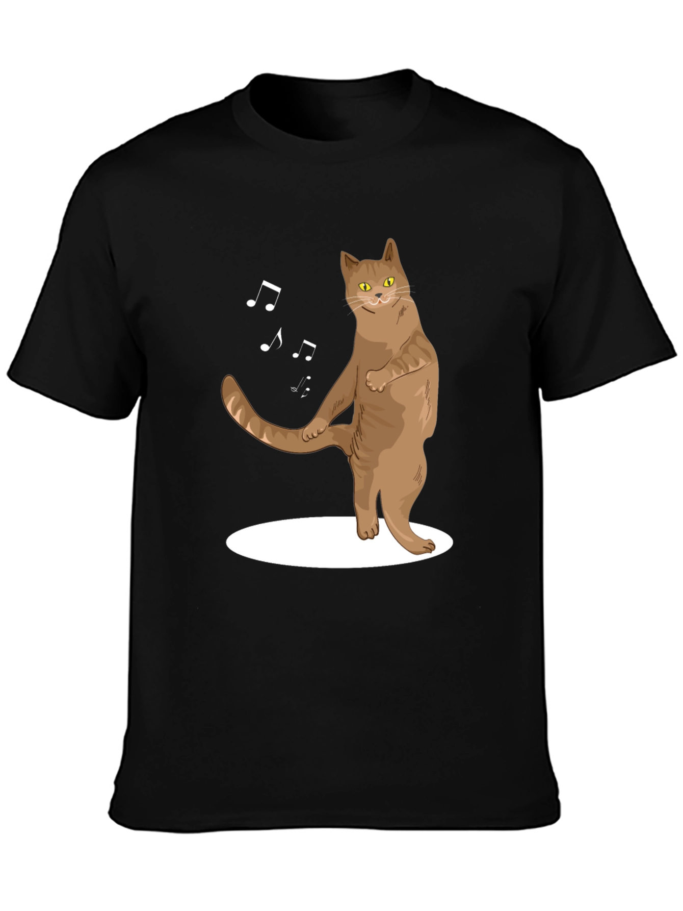 Dancing Cat T-Shirt - Funny Music Lover Tee