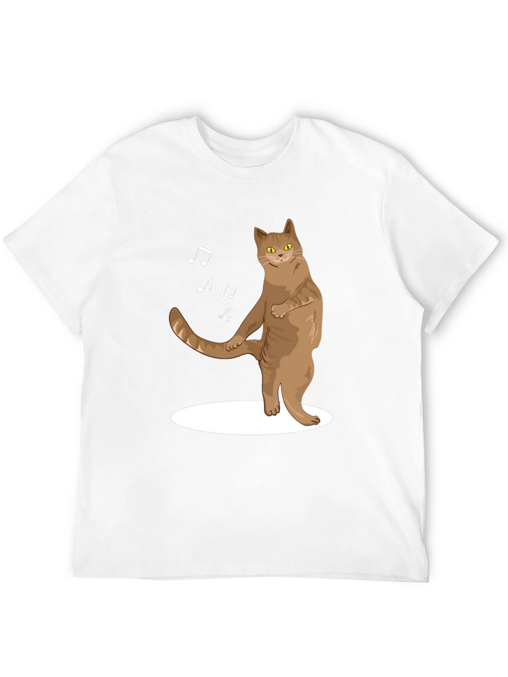 Dancing Cat T-Shirt - Funny Music Lover Tee